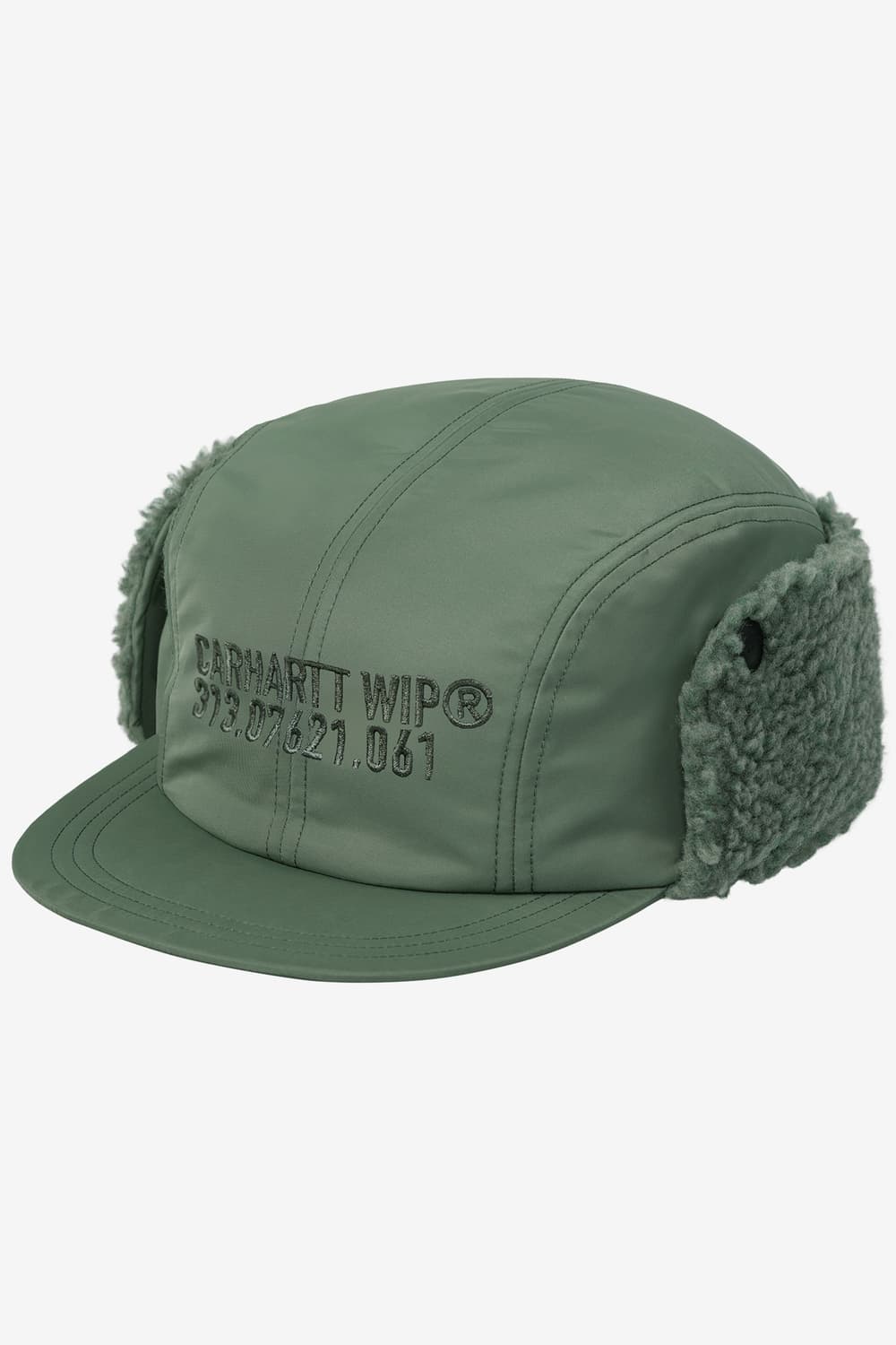 칼하트 WIP 올텐 이어 가드 캡 덕 그린 상품이미지1
