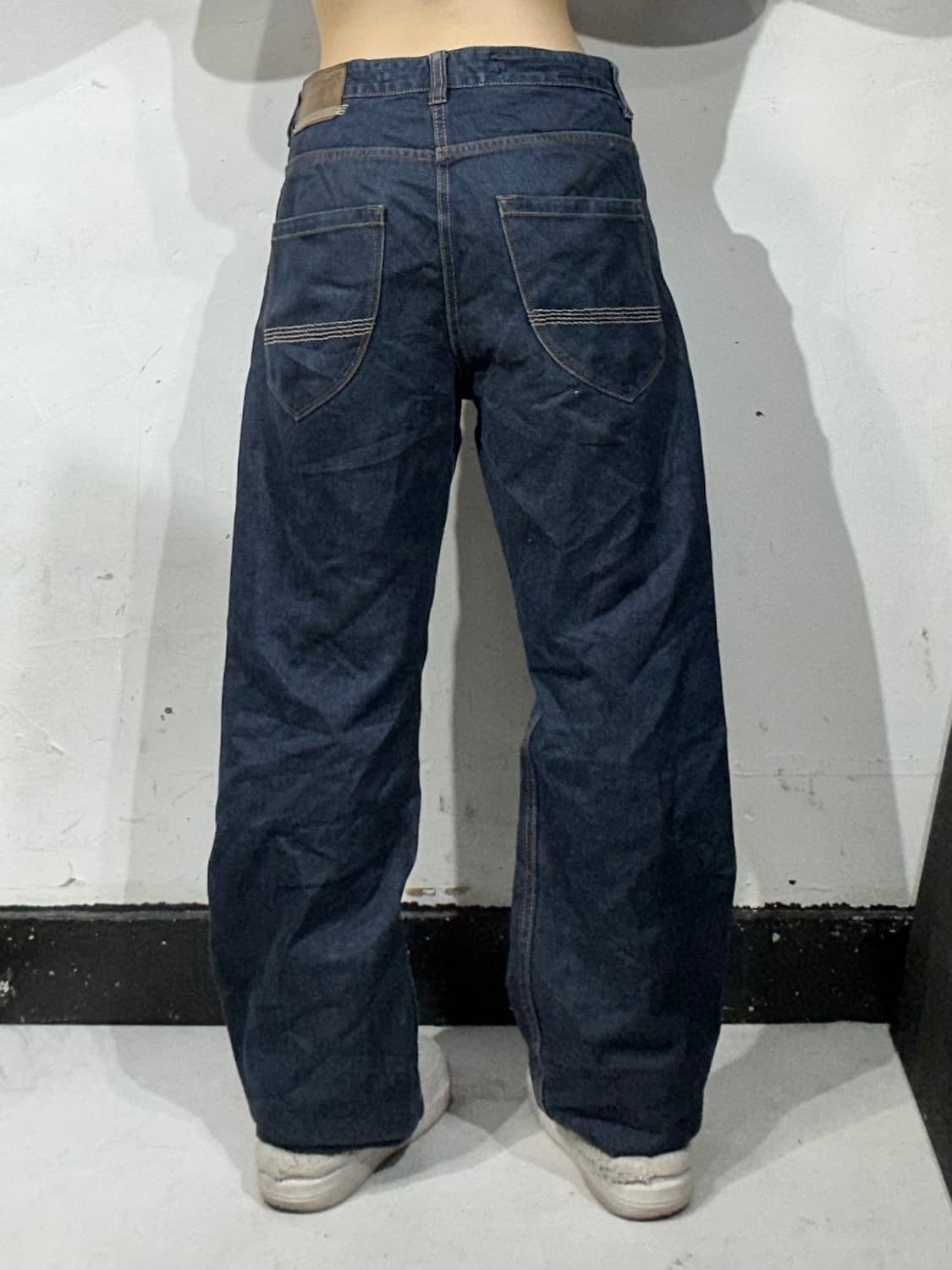 00s 팀버랜드 진청 와이드 데님 팬츠  상품이미지3