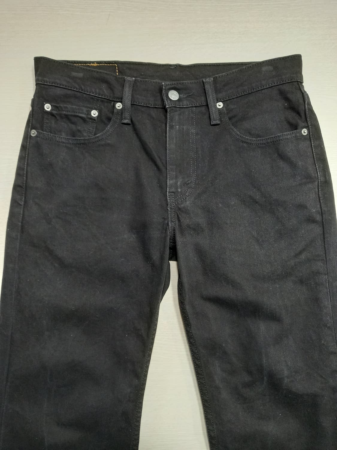 30 리바이스514 콜롬비아 스판 일자진 블랙 크롭진 30-206 상품이미지3