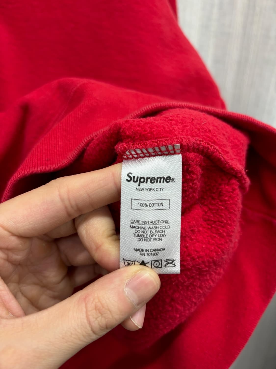 슈프림 Supreme 17FW 스텝 아크 크루넥 스웻셔츠 맨투맨 S 상품이미지5