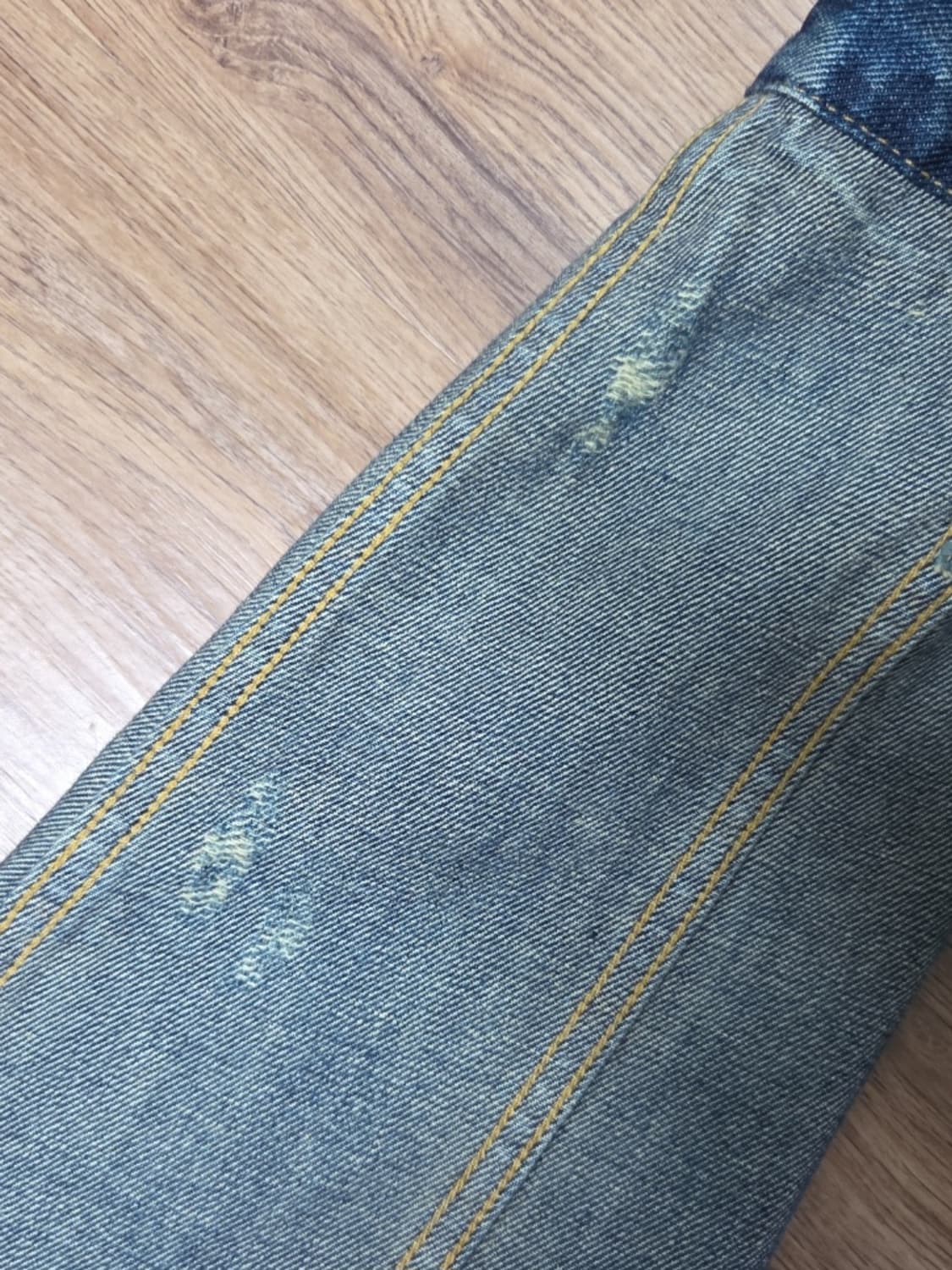 M) 더블알엘 rrl lot271  데님 트러커 자켓 상품이미지10