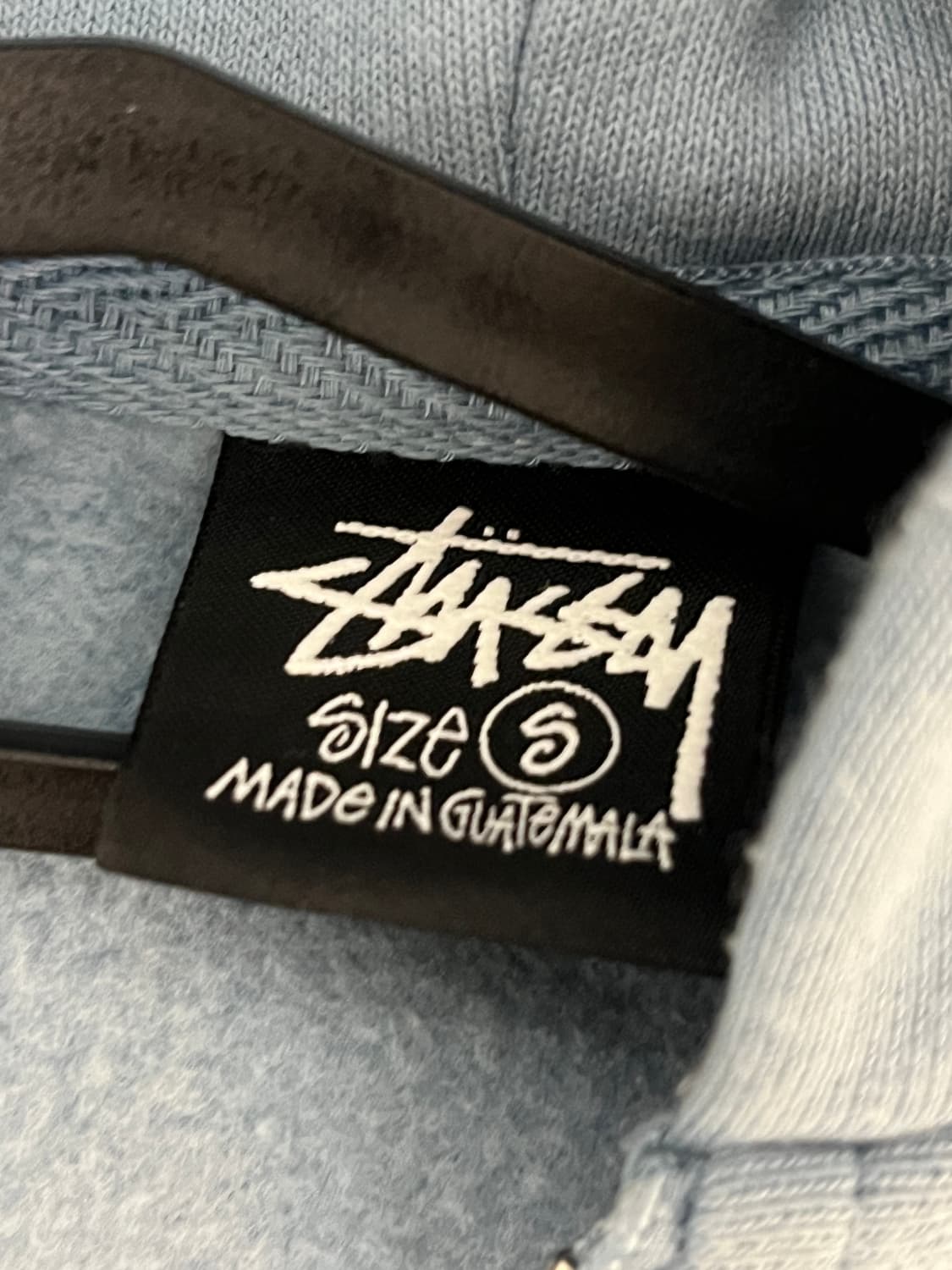 스투시 후드집업 슬레이트 s 상품이미지3