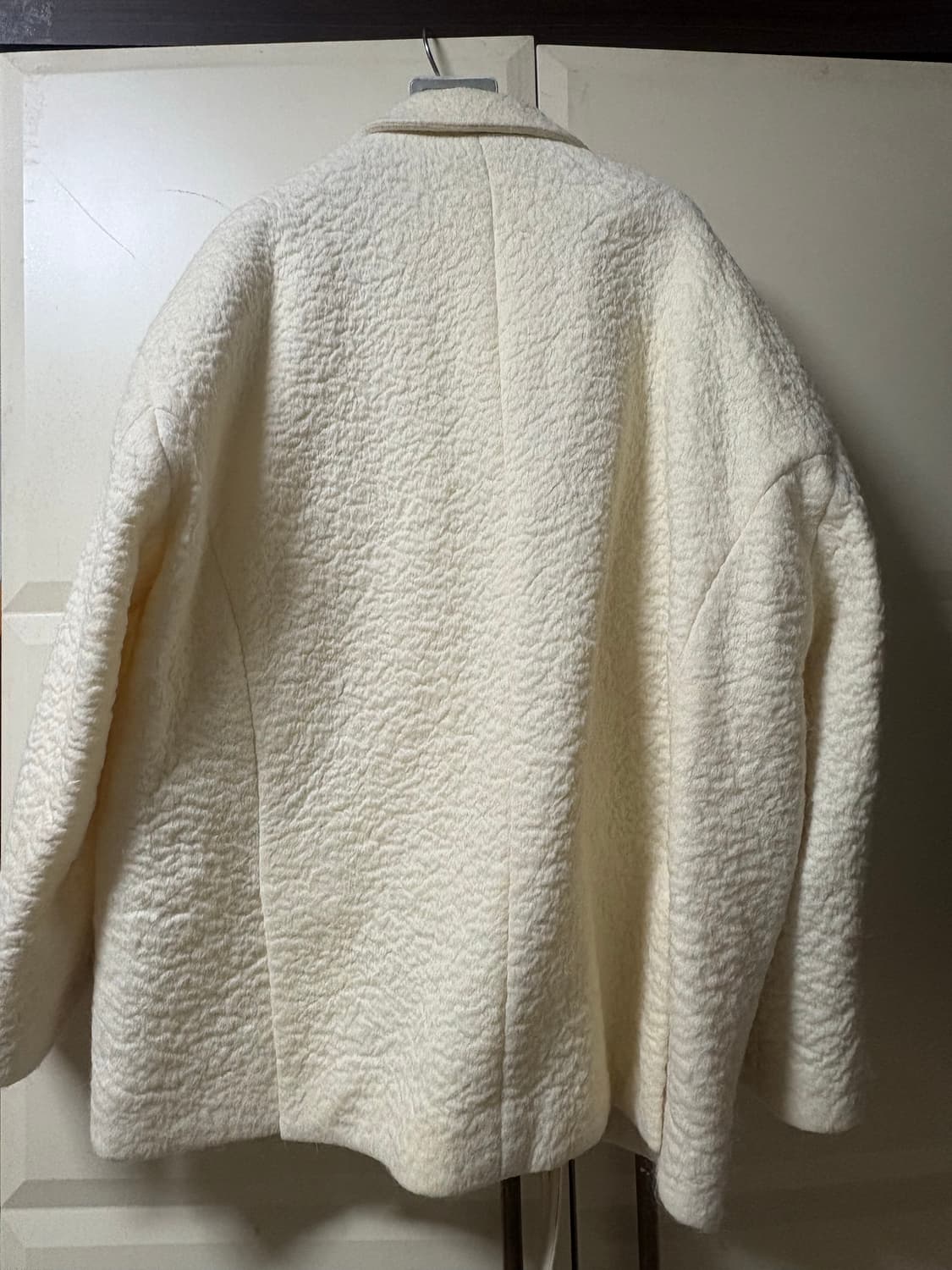 푸시버튼 / 푸쉬버튼 화이트 코트 자켓 상품이미지2