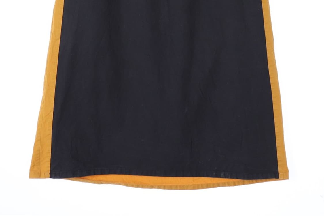 스튜디오 톰보이 코튼 컬러 배색 반팔 원피스 F 상품이미지5