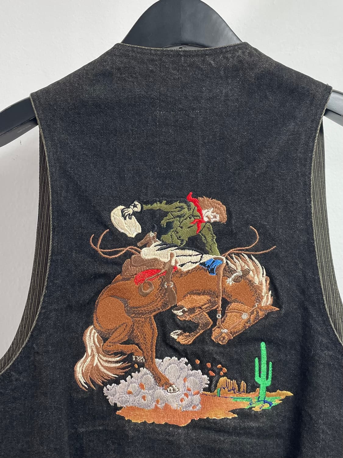 wah maker USA 카우보이 웨스턴 데님 베스트 (on.75) 상품이미지3