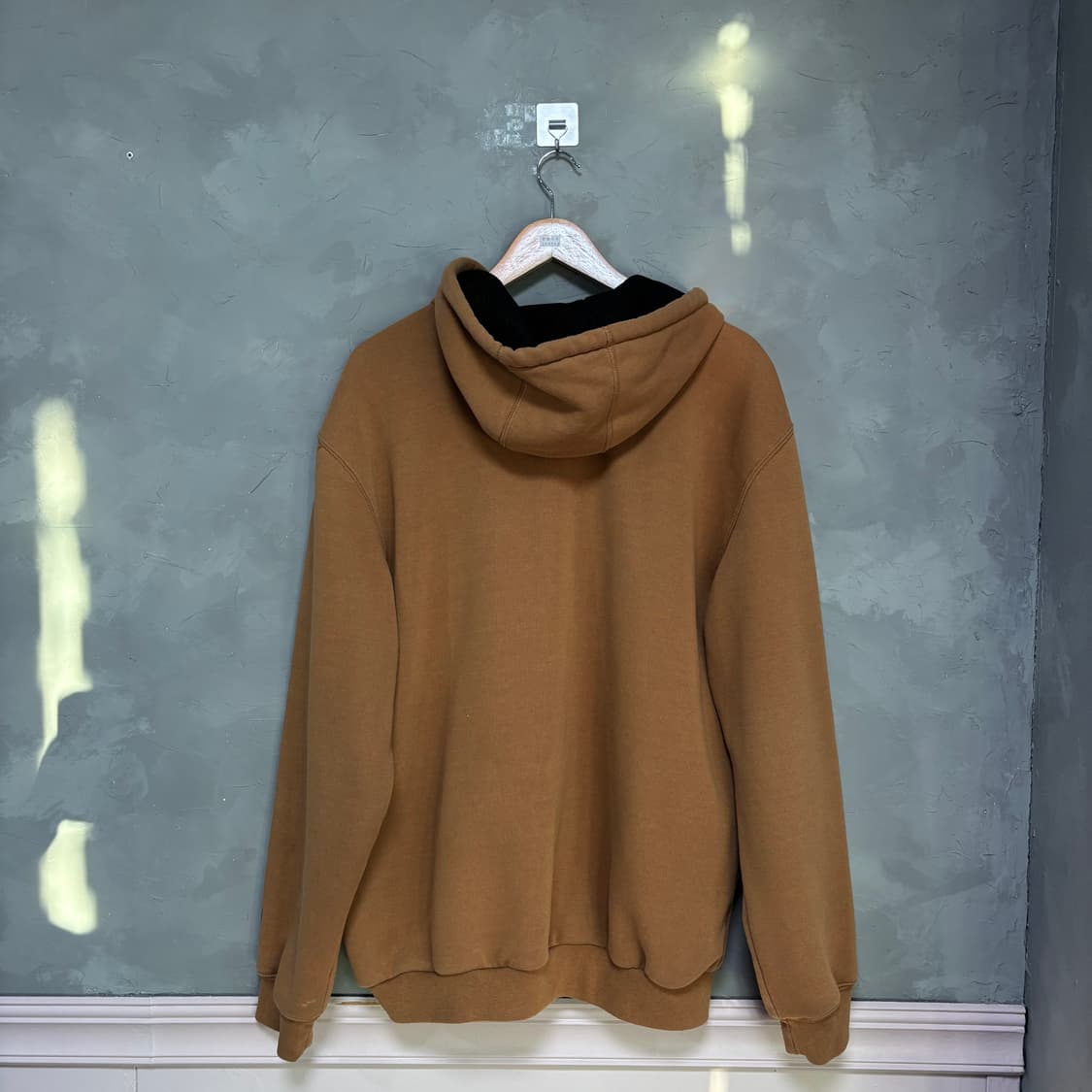 칼하트 써멀 후드집업 카멜 된장 상품이미지5