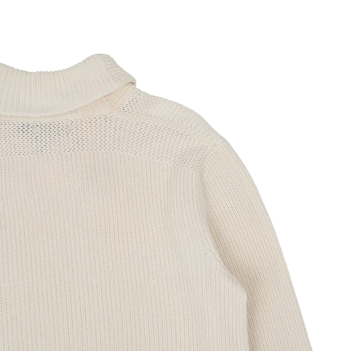 폴로 랄프로렌 아이보리 숄카라 골지 니트 상품이미지6