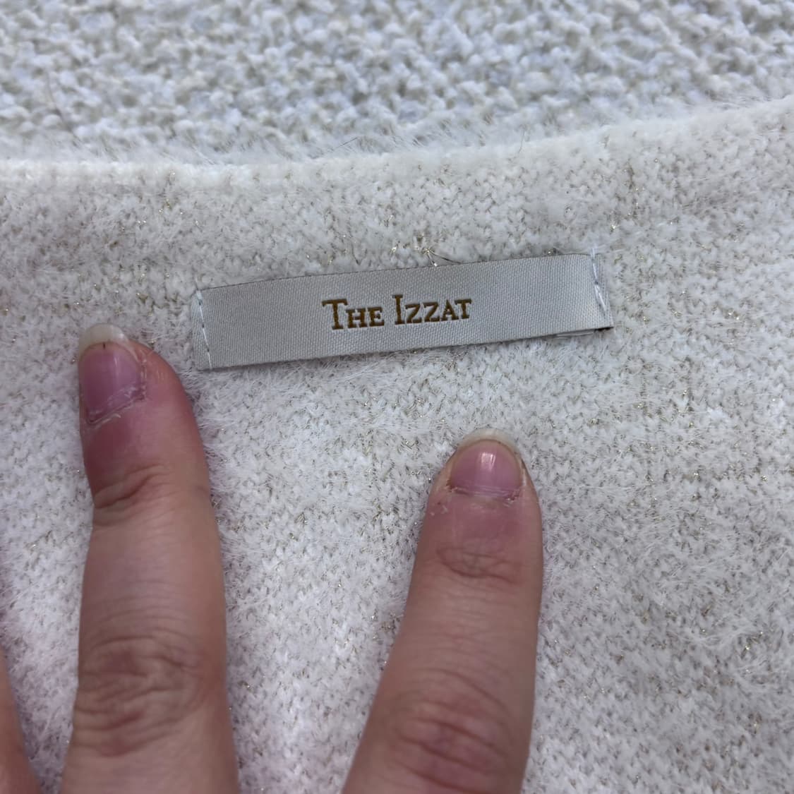 F 더아이잗 여성 트위드 롱 가디건 0325E 상품이미지3