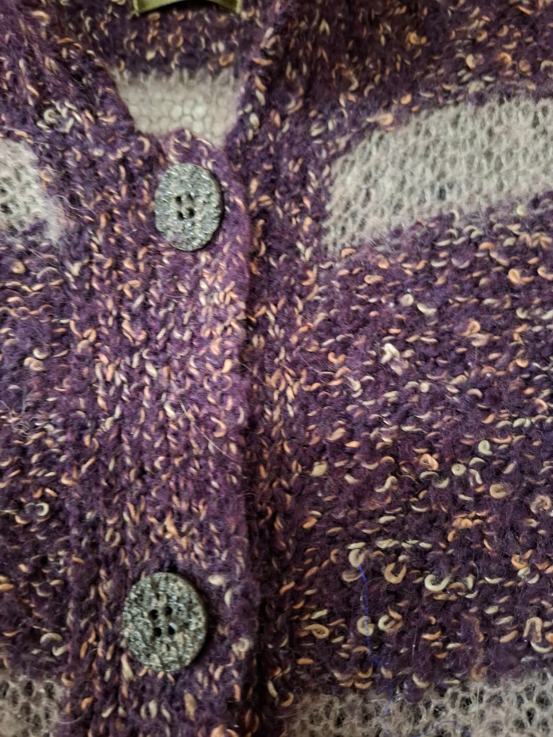 일본빈티지 꽃장식 유니크 가디건 상품이미지4