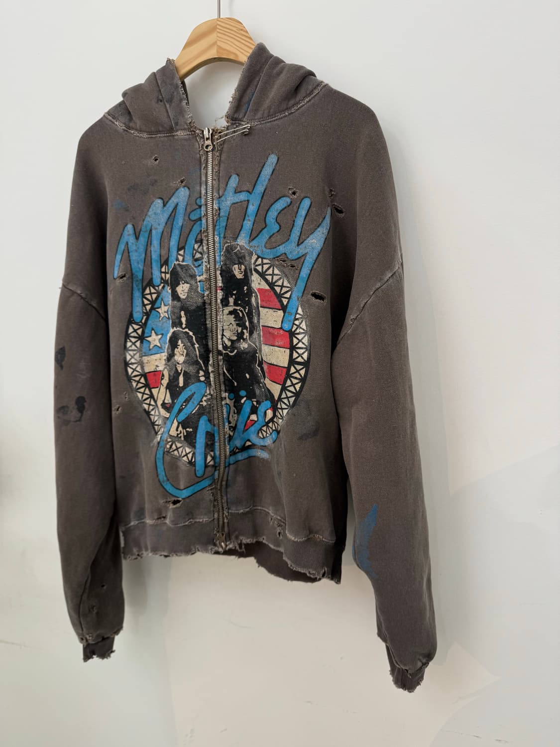 빈티지 후드집업(기모) 상품이미지3