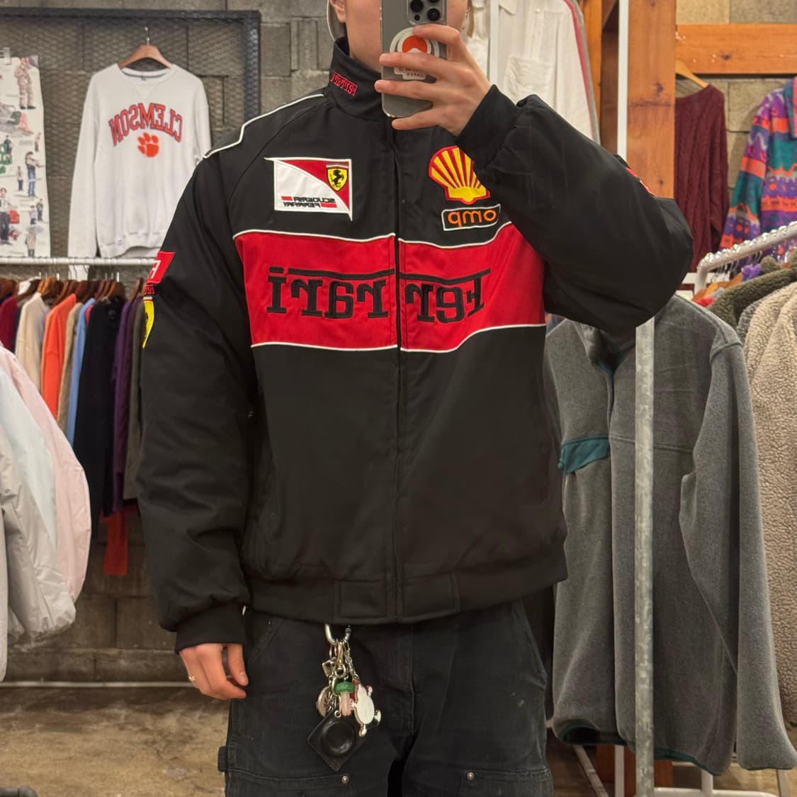 새상품 Ferrari 레이싱 점퍼 (XL/XXL) 상품이미지2