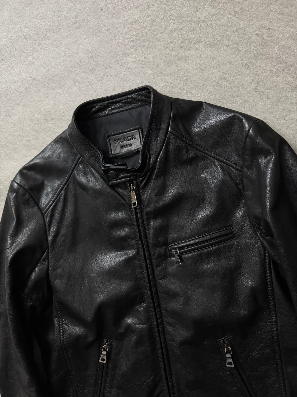 프라다 고트스킨 레더자켓  상품이미지3