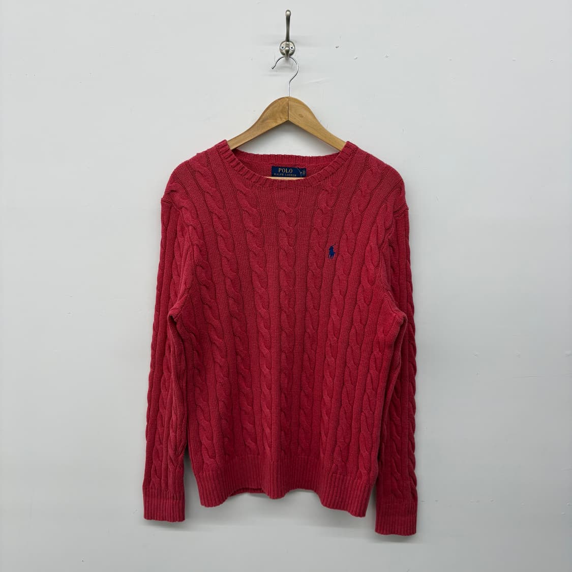폴로 랄프로렌 케이블 니트 남m 상품이미지1