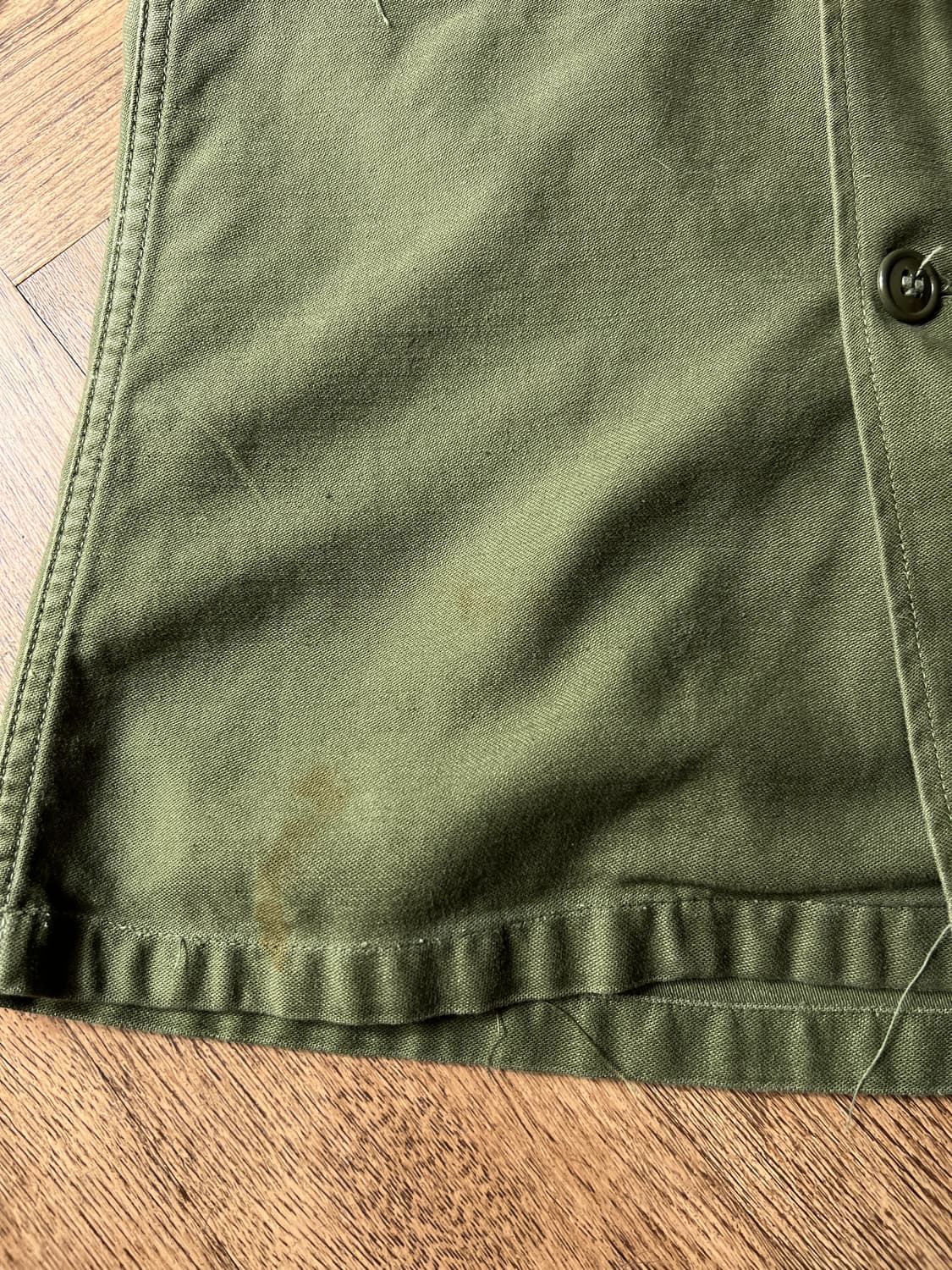 [S]60's 오리지널 U.S ARMY OG-107 밀리터리 셔츠 상품이미지6