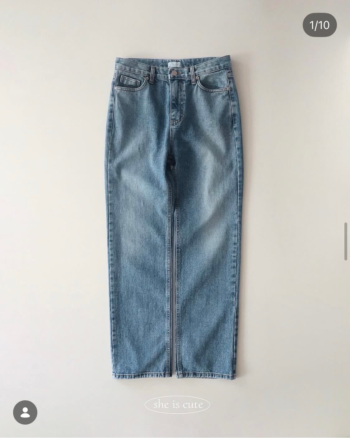 쉬이즈큐트 아쿠아데님 상품이미지1