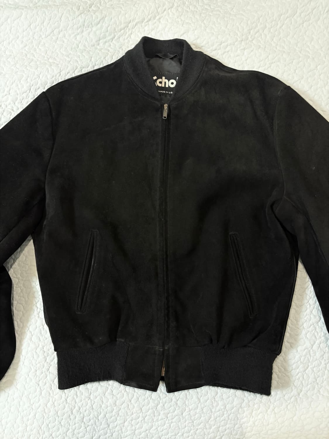 Schott Suede Blouson Jacket (crop)40size 상품이미지4