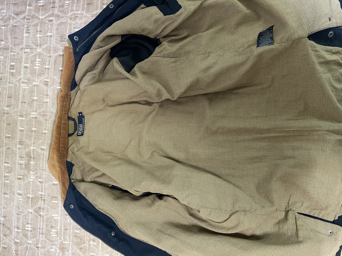 폴로 랄프로렌 네이비 퀼팅 코트 자켓 상품이미지5