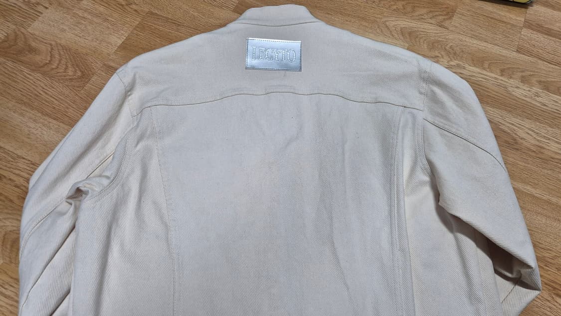 LECYTO BIKER COTTON JACKET_IVORY 상품이미지6