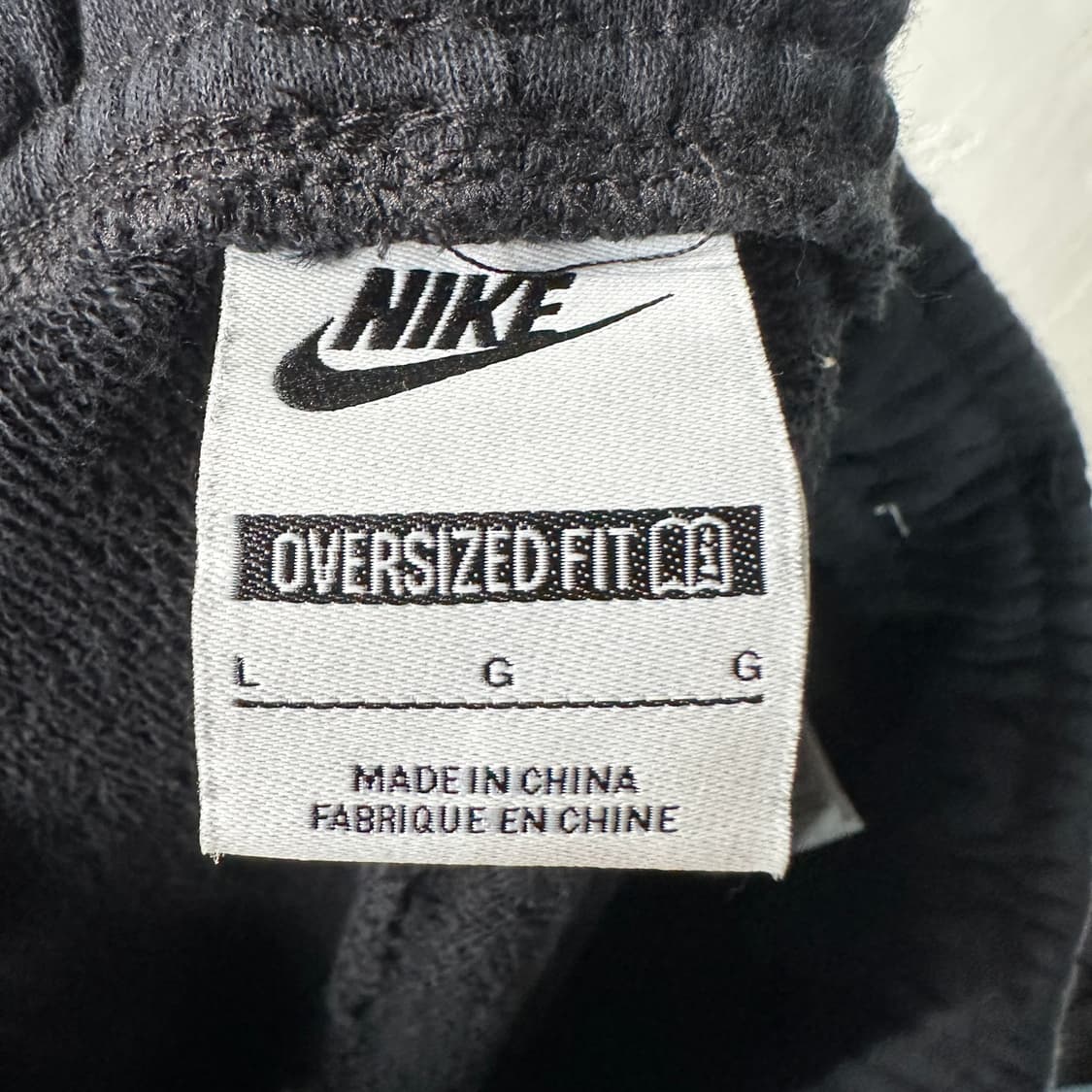 나이키 클럽플리스 오버사이즈 팬츠 L 상품이미지3