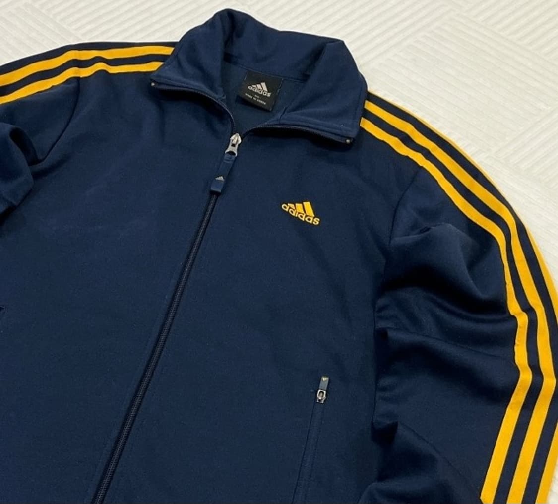 아디다스 네이비 남노 트랙탑 져지집업 90/S 상품이미지2