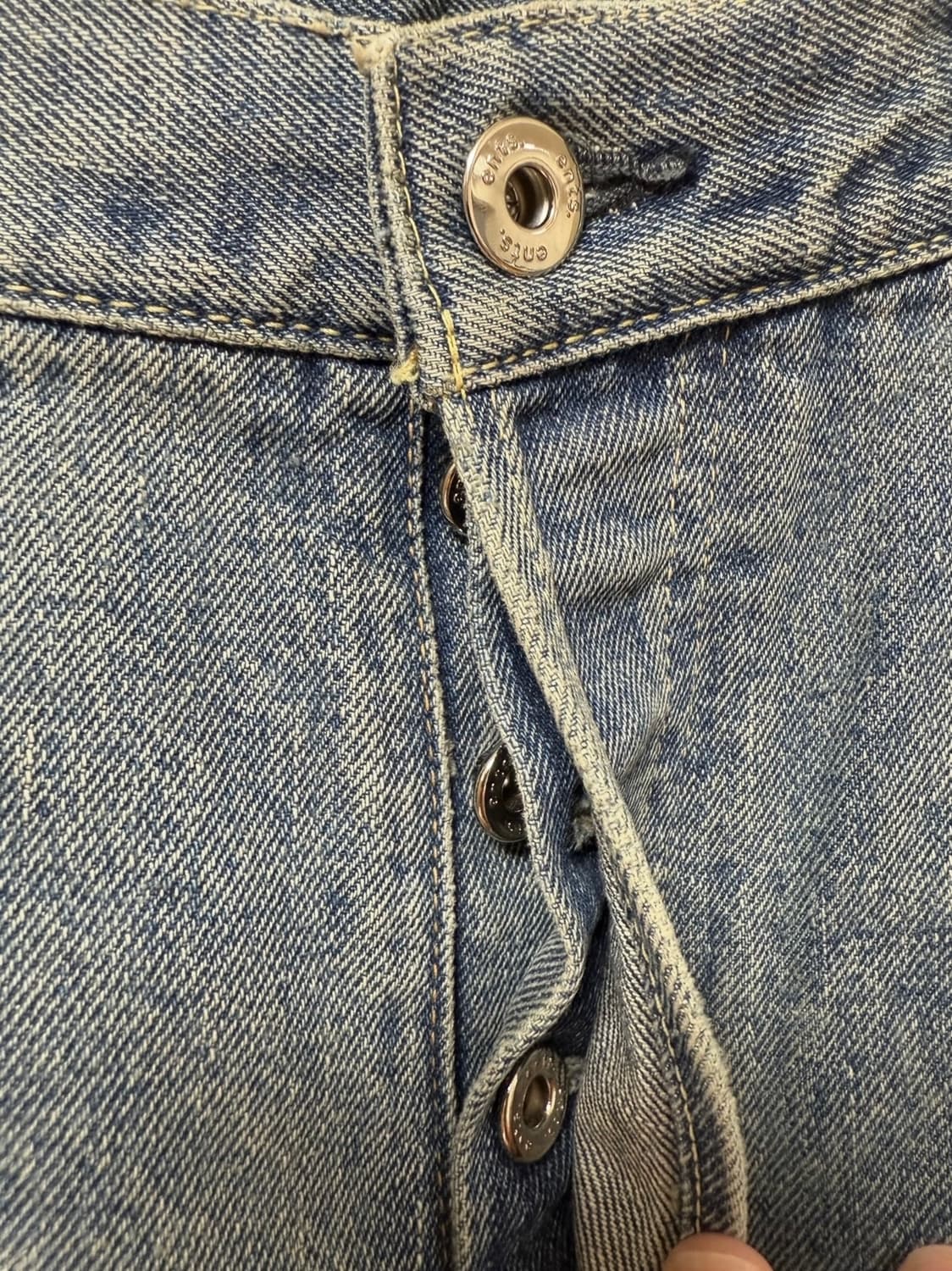 ents. 25SS Silk Selvage Denim pants (5) 상품이미지6