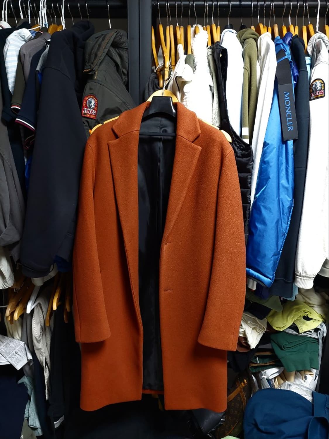 시스템 캐시미어 블렌드 오렌지 버건디 95 상품이미지5