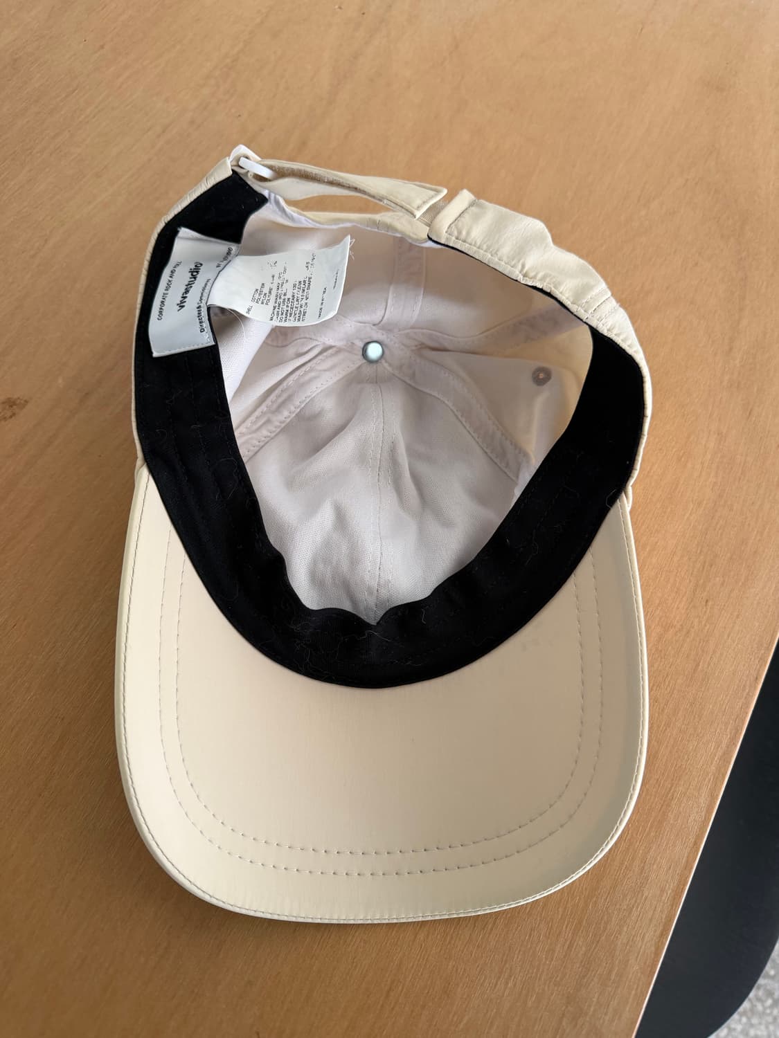 발란사 나일론 로고자수 볼캡 상품이미지3