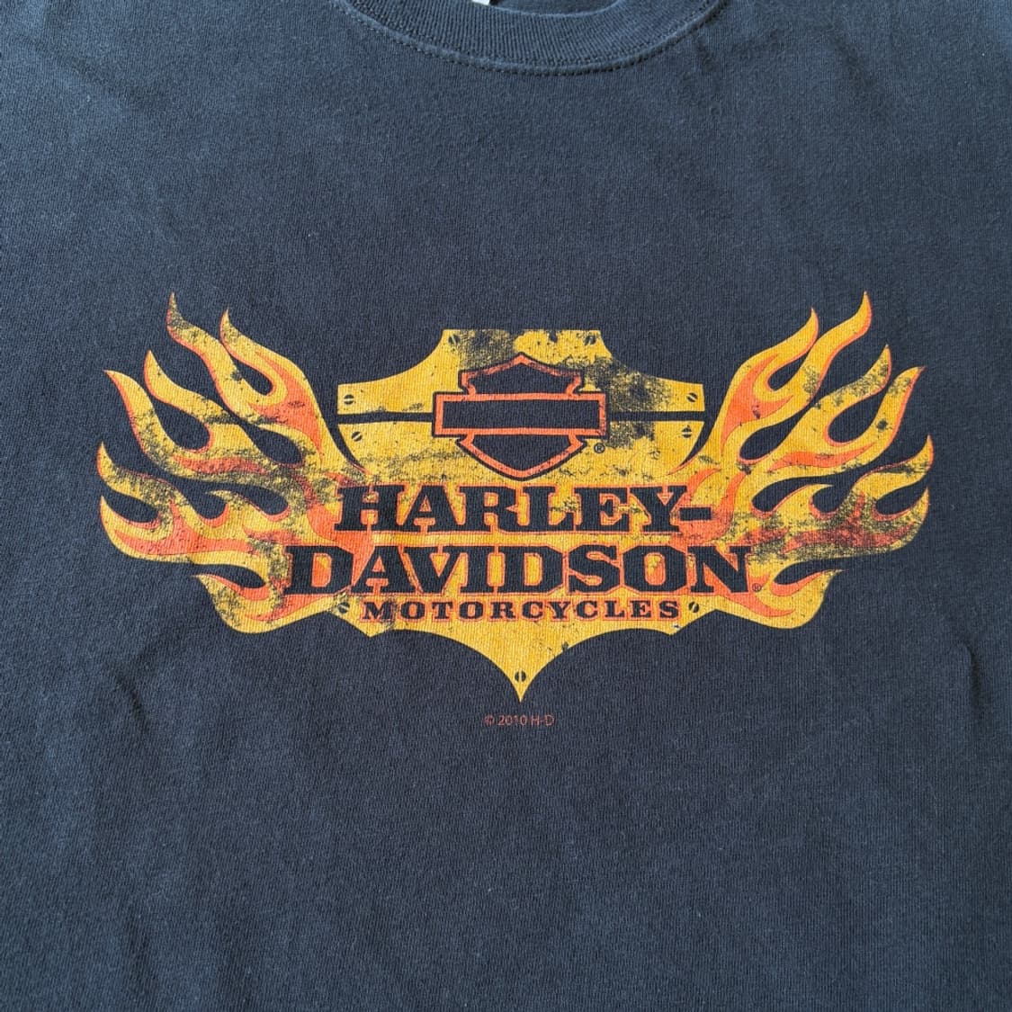 할리데이비슨 블랙 플레임 긴팔 티셔츠 롱슬리브 긴팔티 상품이미지7