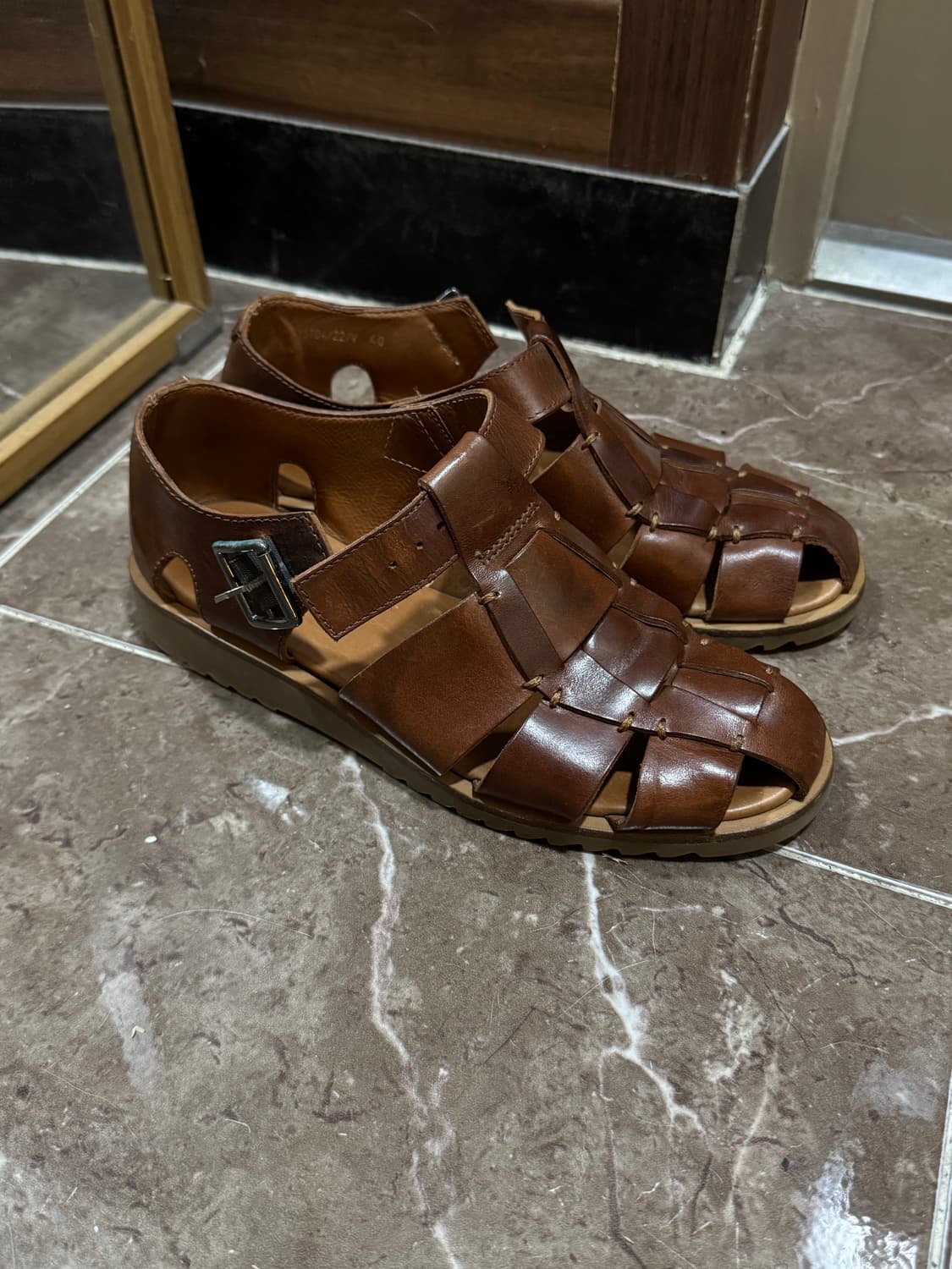 파라부트 퍼시픽 샌들 브라운 40 상품이미지1