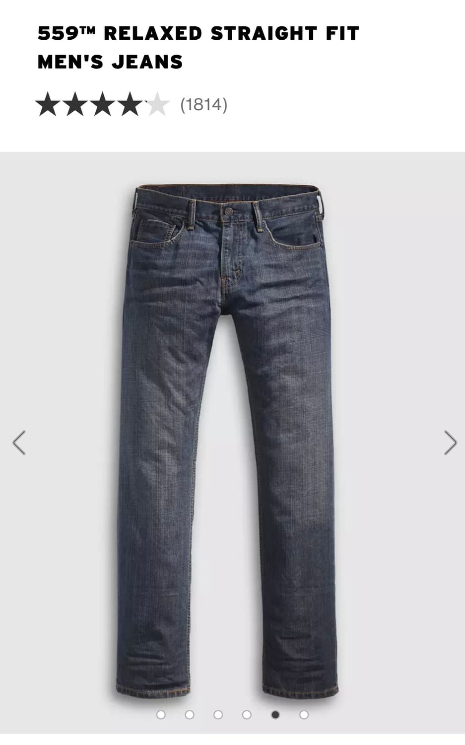 리바이스 559(32/32) + 리바이스 로고티셔츠 (L) 상품이미지3