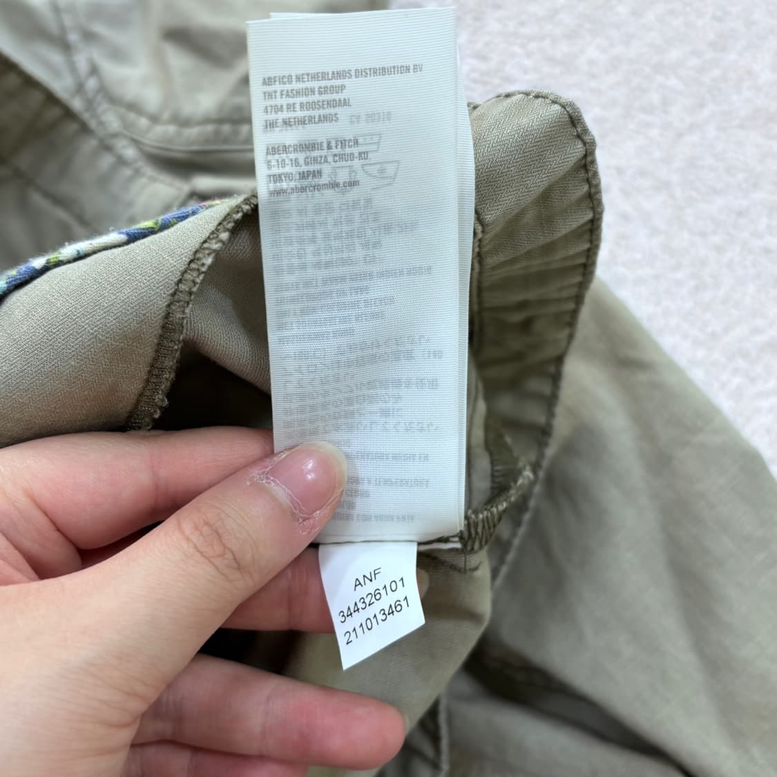 L 홀리스터 사파리 야상 자켓  0618Y2 상품이미지4