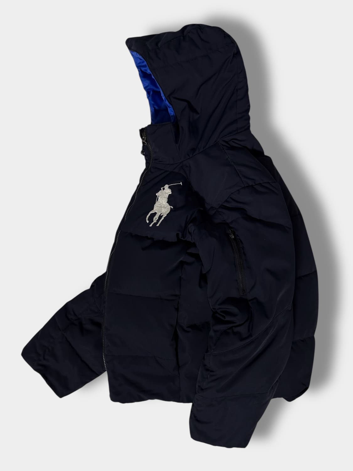 폴로 랄프로렌 루즈핏 빅포니 다운 후드 푸퍼 패딩 상품이미지2