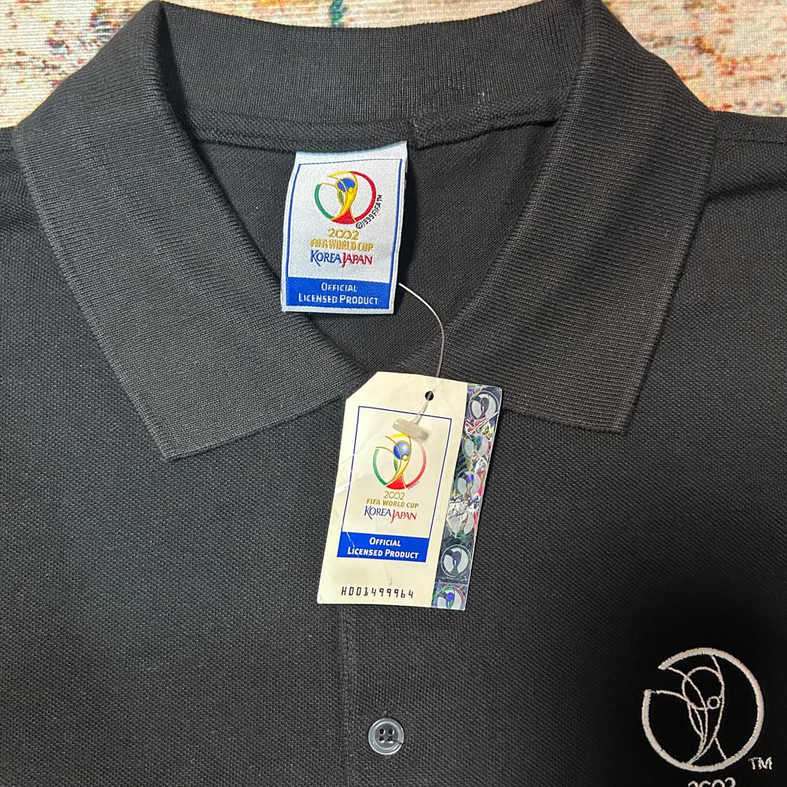 [2XL] 2002 한일 월드컵 오피셜 데드스탁 카라 반팔 상품이미지3