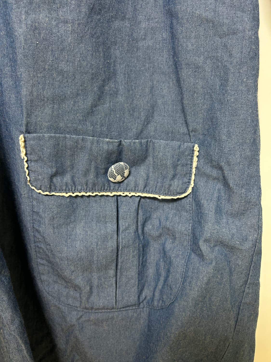 청 빈티지 원피스 상품이미지2