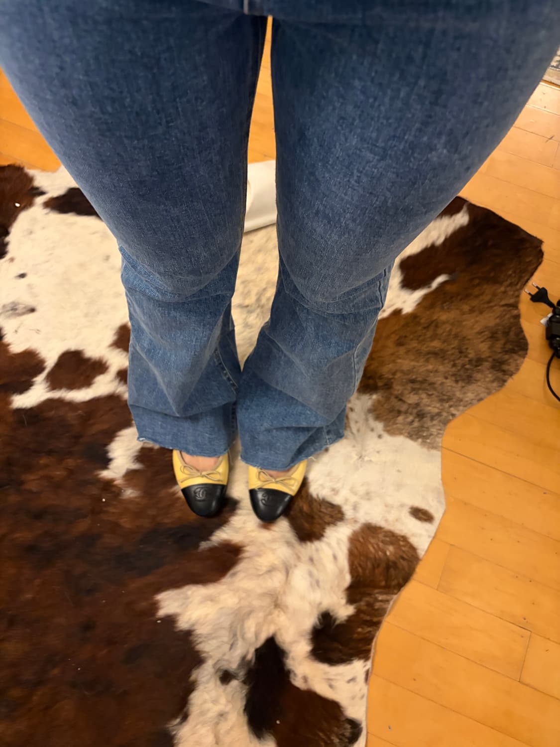 하이웨스트 부츠컷 데님팬츠 상품이미지5