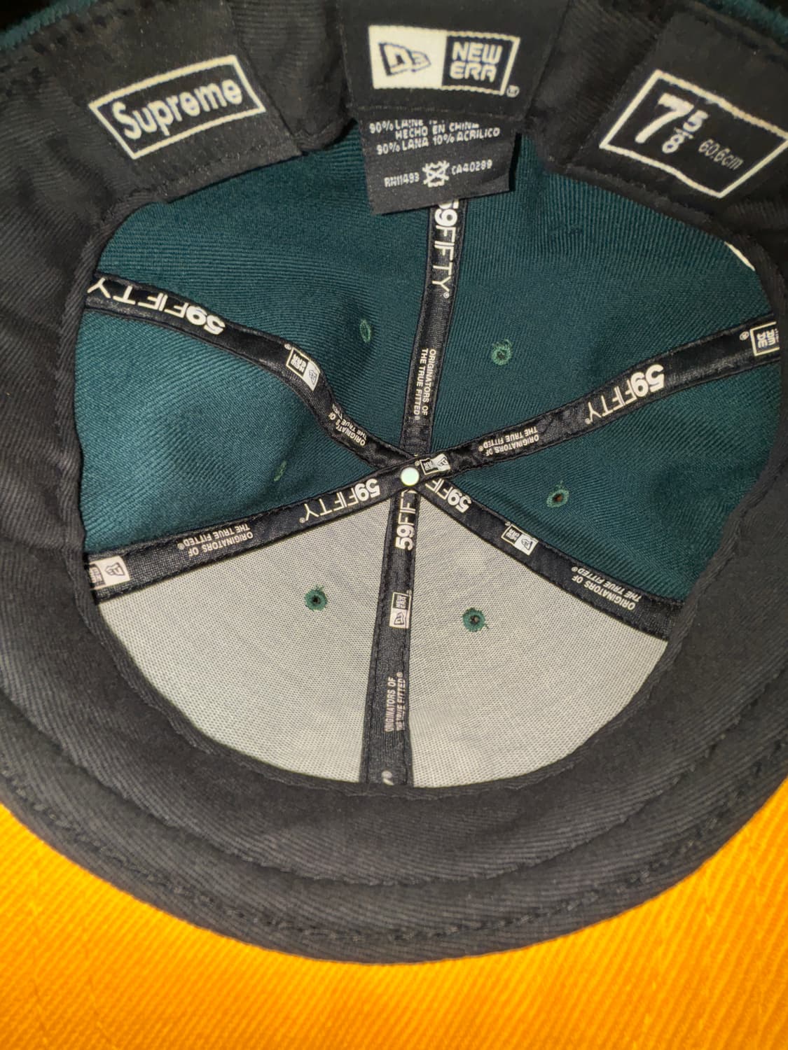 슈프림 뉴에라 sny 7 5/8 상품이미지3