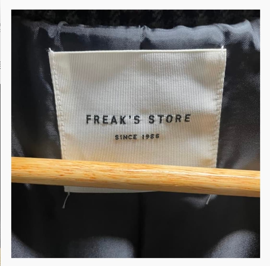 프릭스스토어 울 롱코트 (가슴 62, 총장 116, 팔 76) 상품이미지8