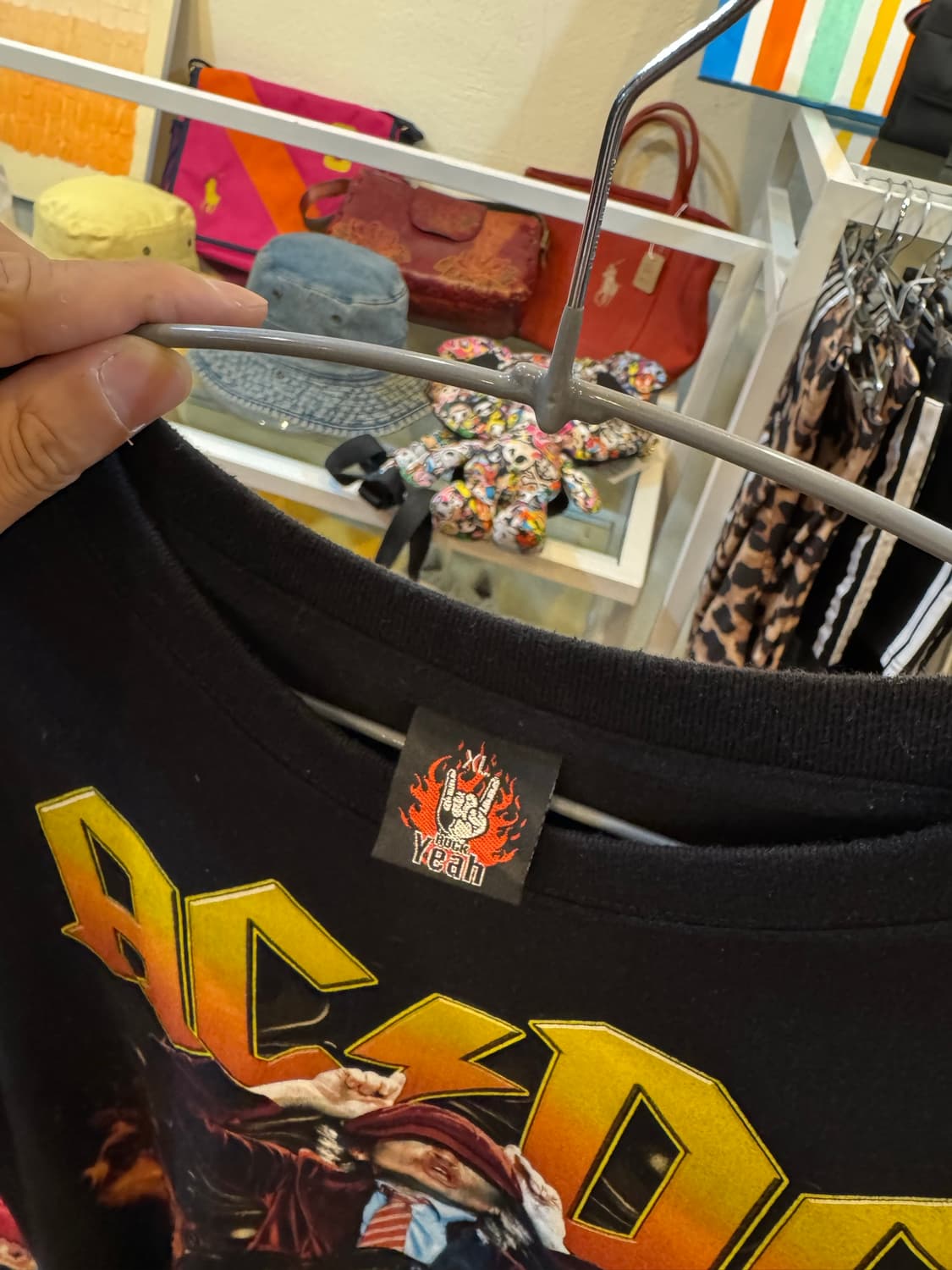 AC/DC 앵거스영 프린팅 반팔 티셔츠 XL 상품이미지4