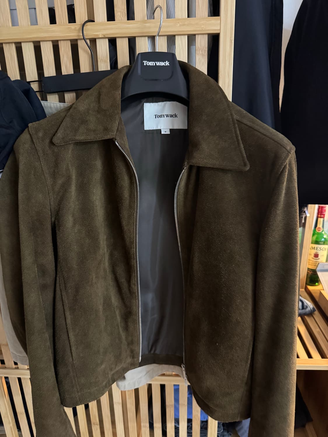 토니웩 스웨이드자켓 m사이즈 판매합니다. 상품이미지5