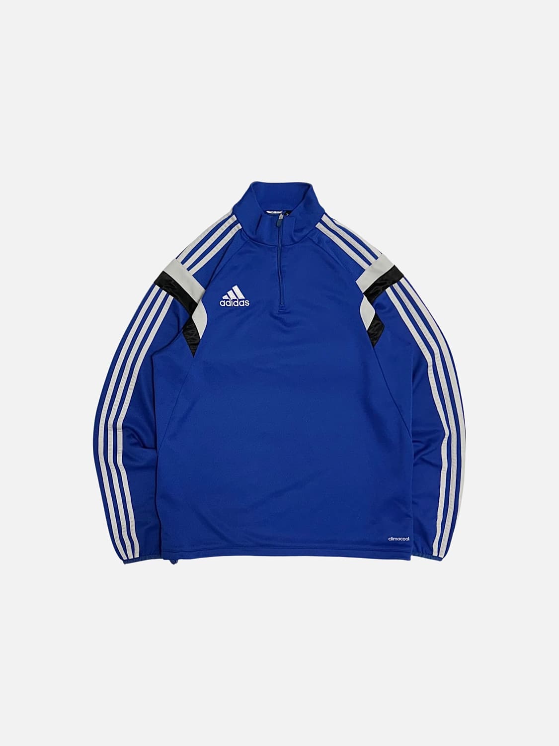 아디다스 삼선 흰파 져지 반집업 상품이미지1