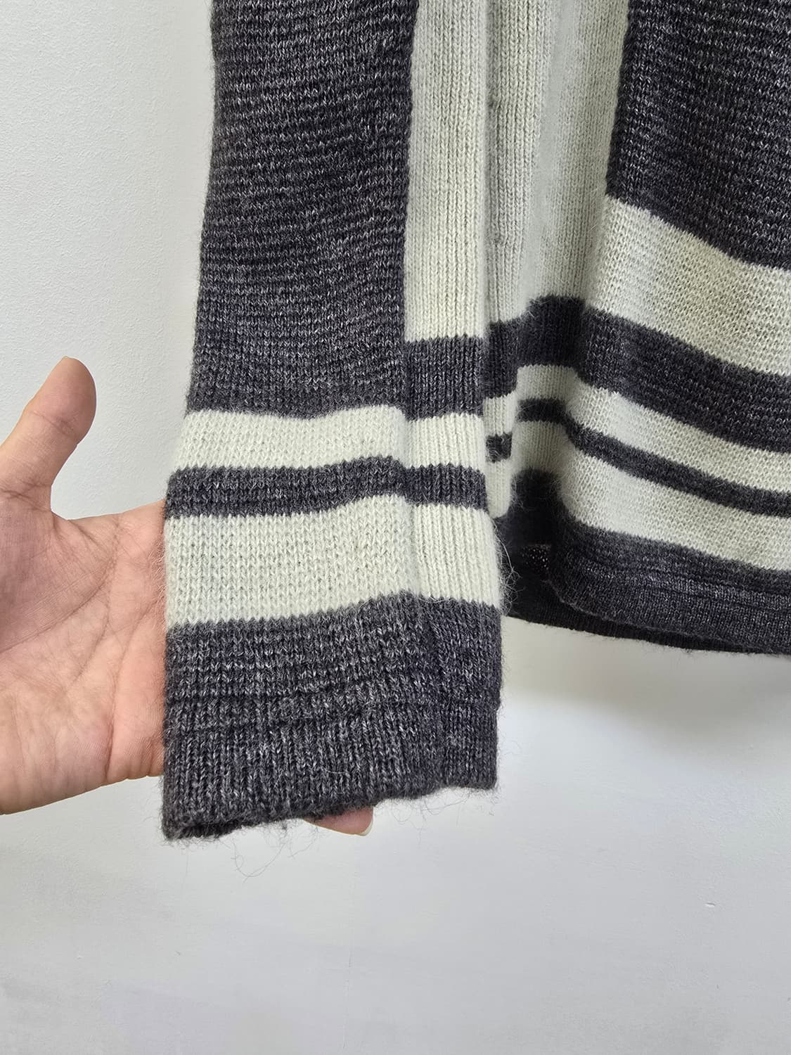 한섬 시스템 알파카 양모 니트 상품이미지4