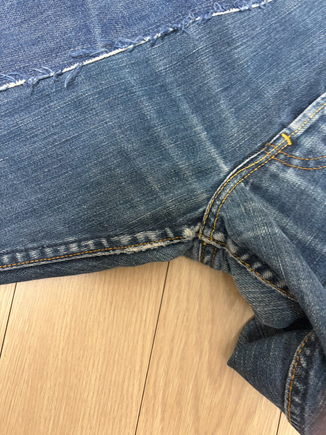 올드파크 플레어 데님팬츠 m 상품이미지8