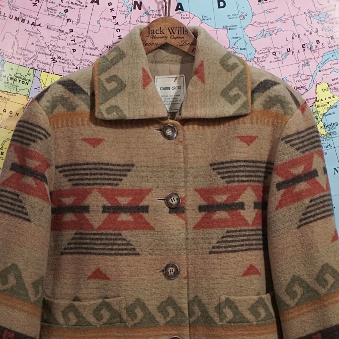빈티지 나바호 패턴 자켓 상품이미지2