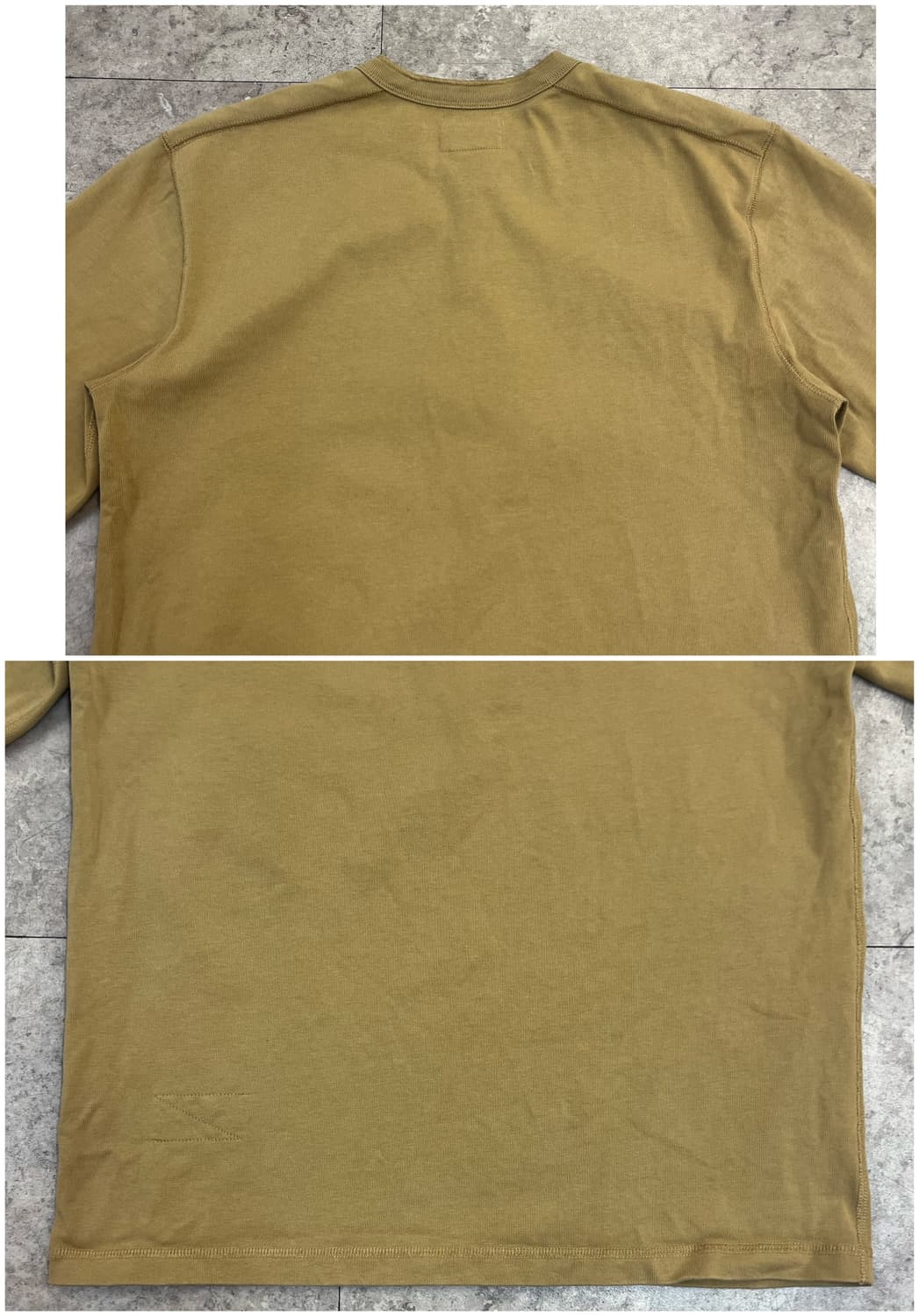 브론슨 헨리넥 긴팔티 베이지 L #csz4130 상품이미지8