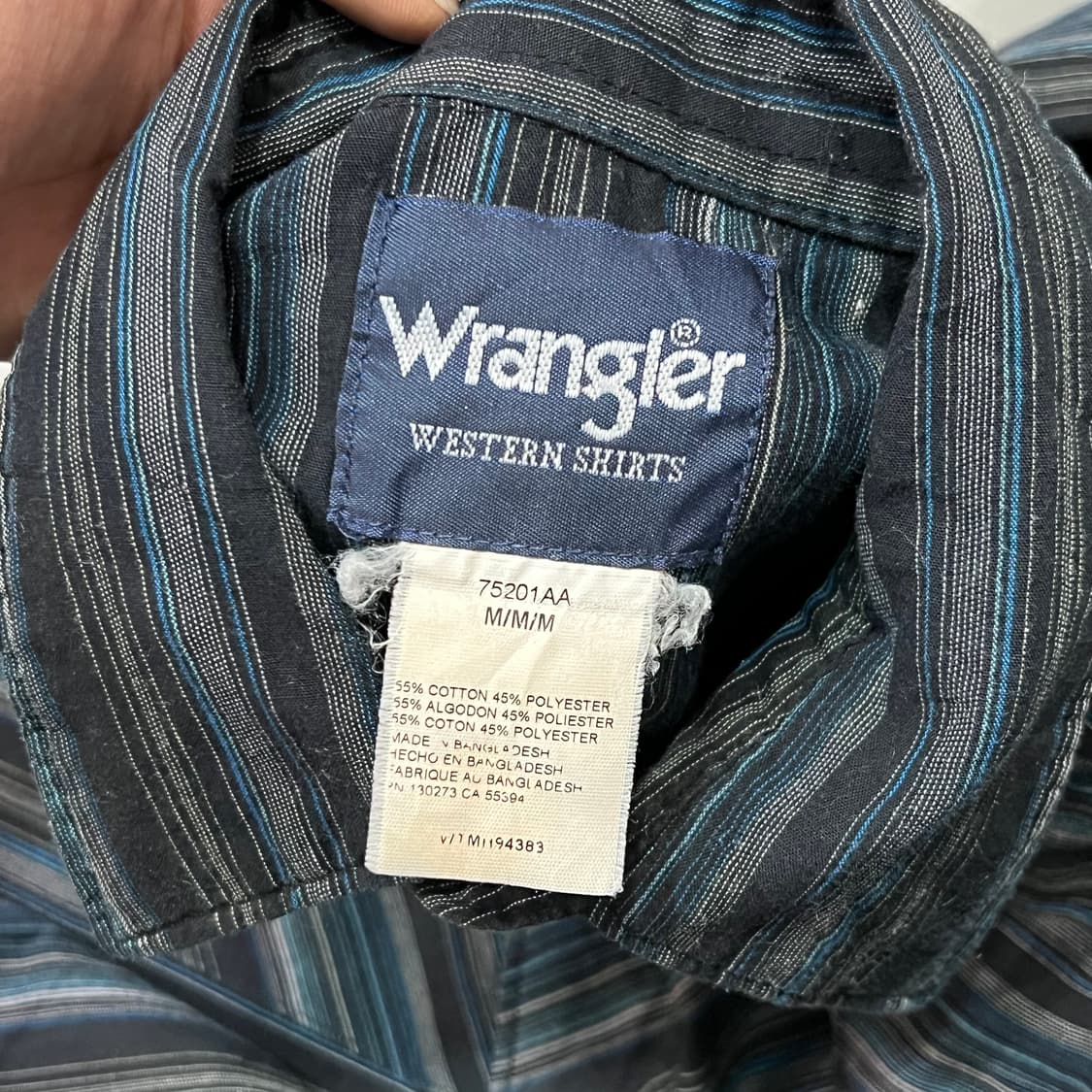  랭글러 스트라이프 웨스턴 셔츠 y15024 상품이미지6