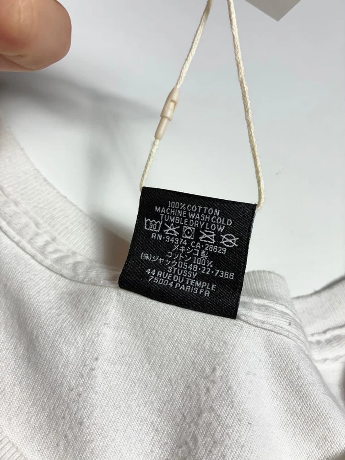 스투시 STUSSY 8볼 그래픽 코튼 반팔 티셔츠 R1407 상품이미지8