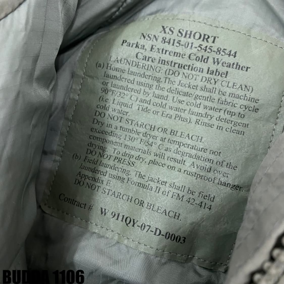 미군 ecwcs level7 프리마로프트 밀리터리 패딩 상품이미지6