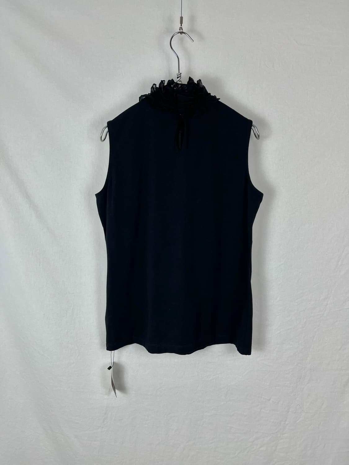 Vintage 넥 셔링 슬리브리스  상품이미지5