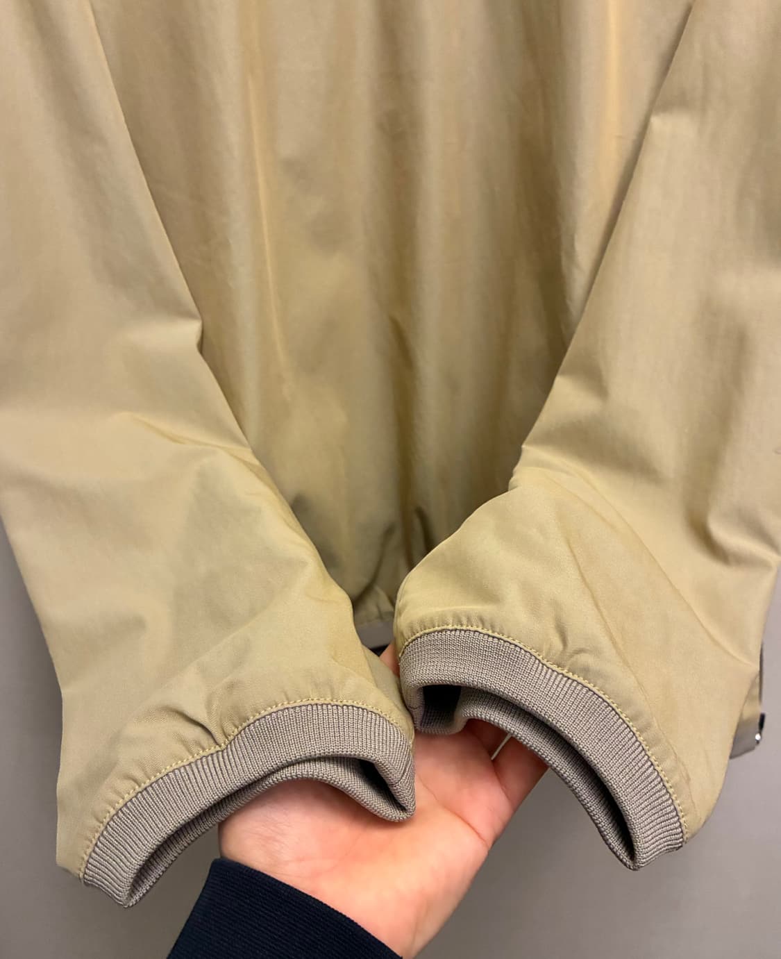 (L/102)JPN 컨버스 도쿄 코튼 폴리 풀오버 하프집업 아노락자켓 상품이미지8