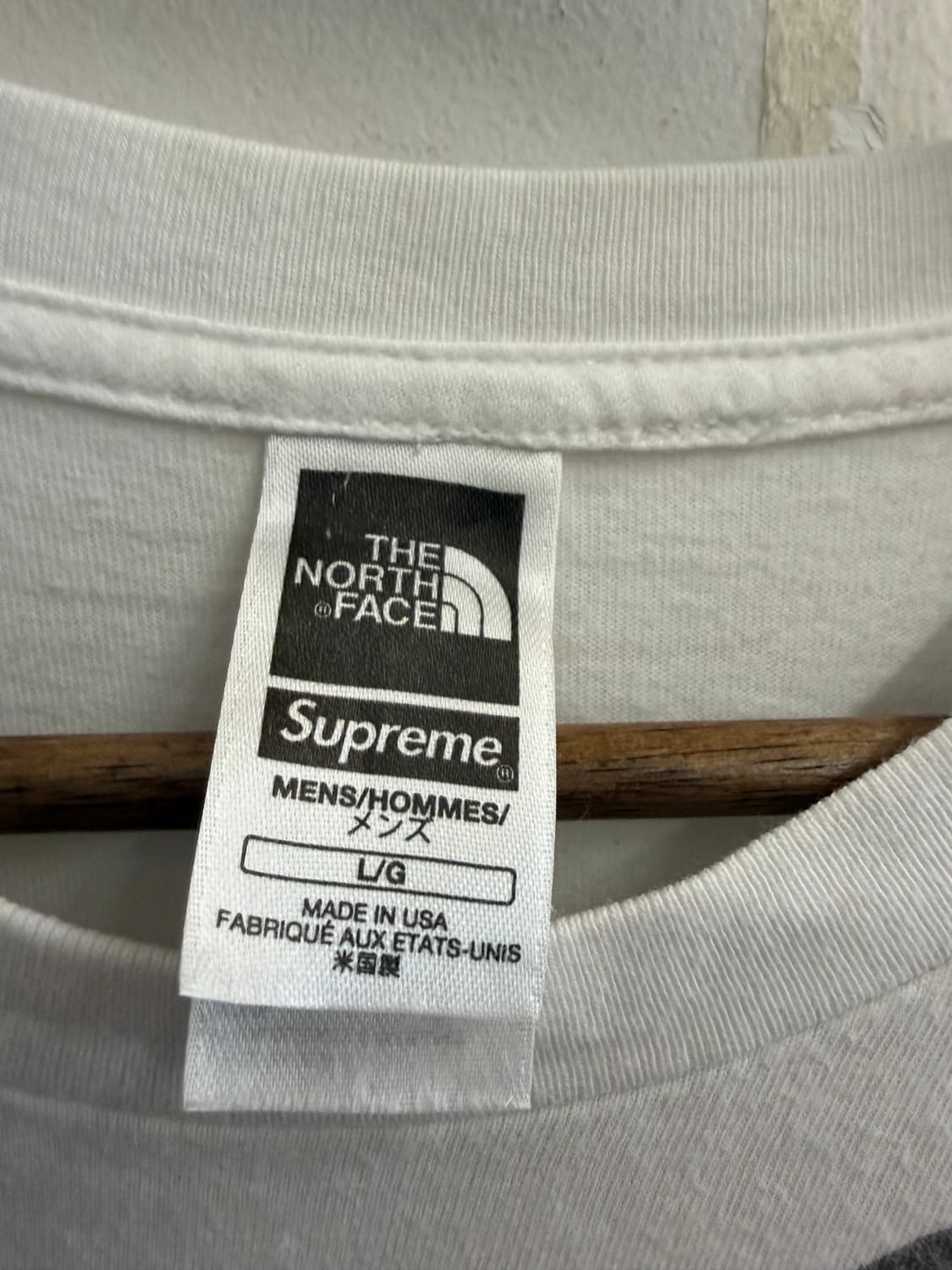 슈프림 X 노스페이스 콜라보 반팔 상품이미지3